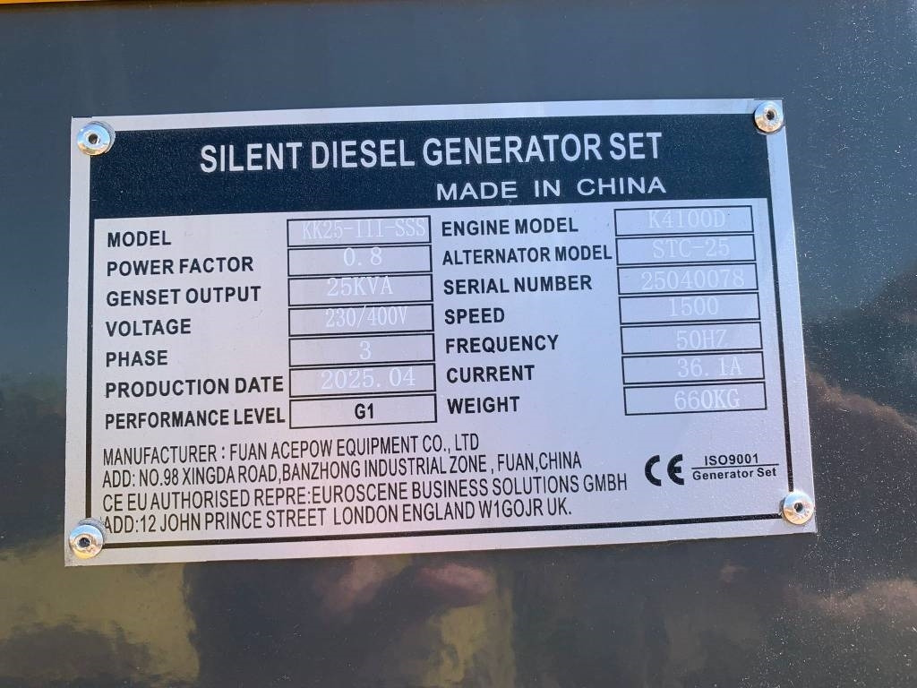 Generador industriale Kawakenki KK25: foto 8