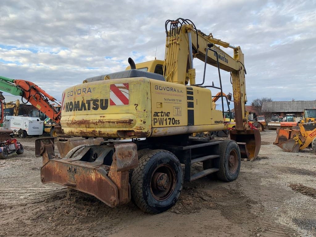 Komatsu PW 170 ES - Excavadora de ruedas: foto 4 Komatsu PW 170 ES - Excavadora de ruedas: foto 4