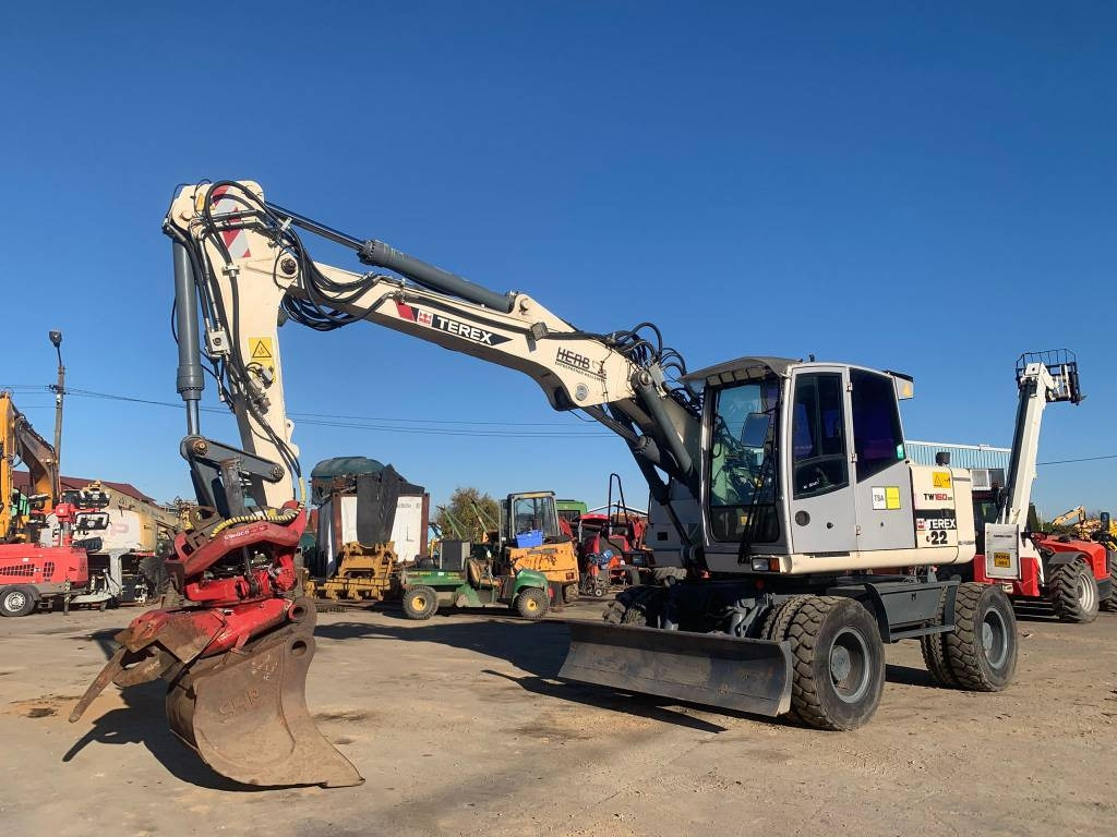 Terex TW160SR+Sandco Rototilt - Excavadora de ruedas: foto 1 Terex TW160SR+Sandco Rototilt - Excavadora de ruedas: foto 1