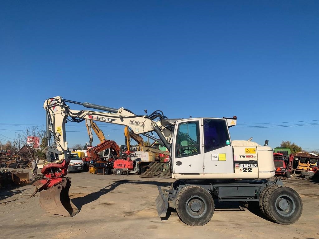 Terex TW160SR+Sandco Rototilt - Excavadora de ruedas: foto 5 Terex TW160SR+Sandco Rototilt - Excavadora de ruedas: foto 5