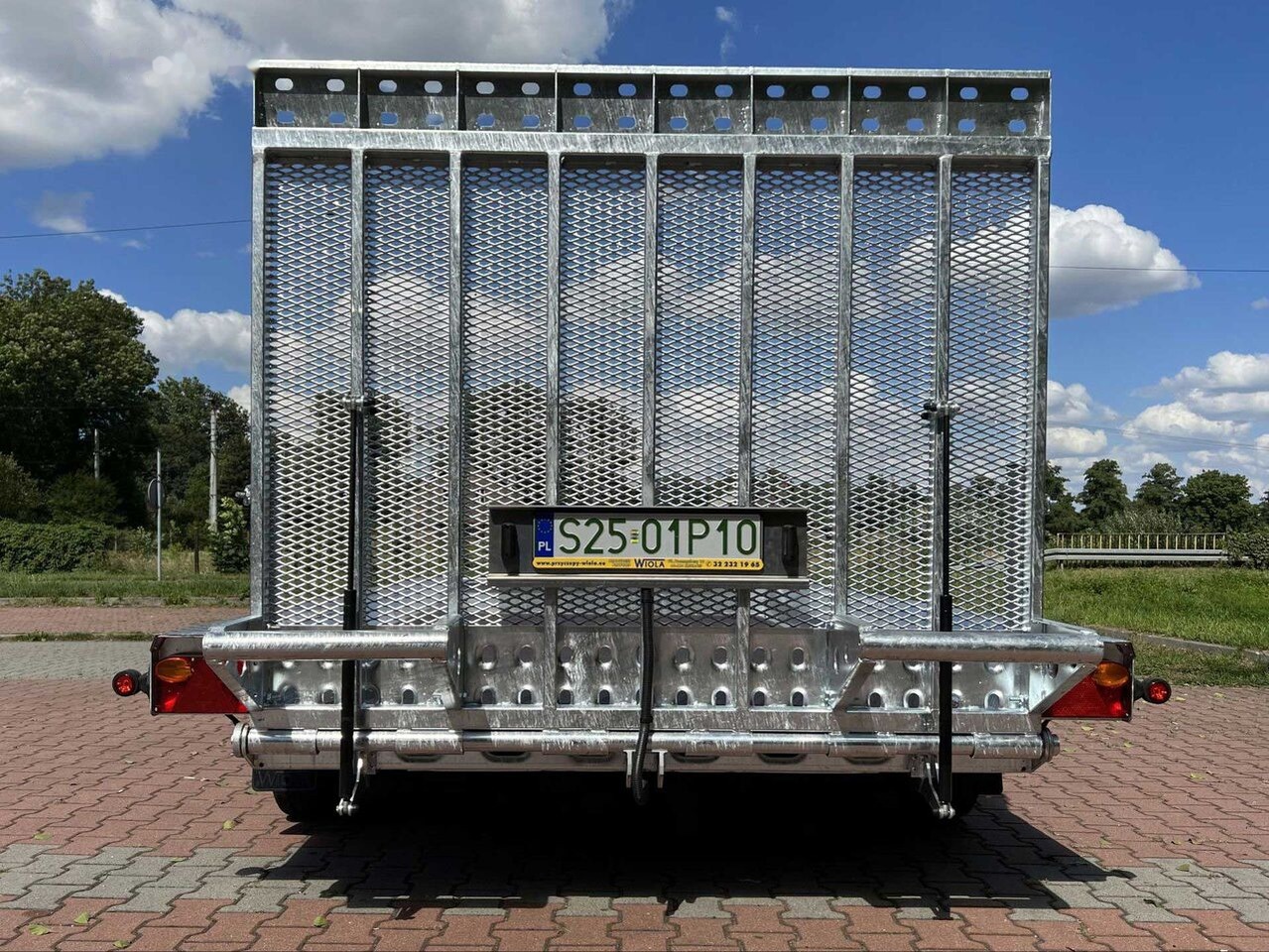 Wiola Pod sprzęt budowlany B3540 MAXX 3500kg - Remolque porta maquinaria: foto 3 Wiola Pod sprzęt budowlany B3540 MAXX 3500kg - Remolque porta maquinaria: foto 3
