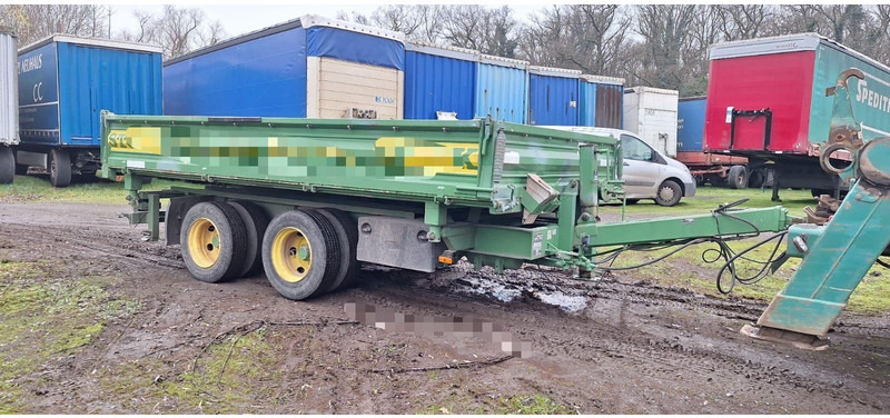 Blomenrohr Kipper 2 Achser - Remolque volquete: foto 2 Blomenrohr Kipper 2 Achser - Remolque volquete: foto 2