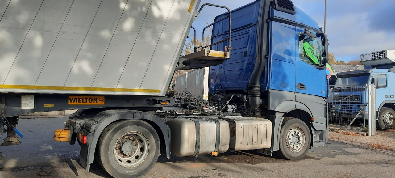 Cabeza tractora Mercedes-Benz Actros 1843LS 4x2 G.Haus/Hochdach Kipphyd./2-Kre: foto 6