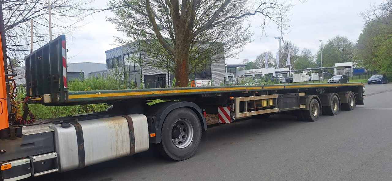 Faymonville Plattform SPZ-3AX - Semirremolque plataforma/ Caja abierta: foto 1 Faymonville Plattform SPZ-3AX - Semirremolque plataforma/ Caja abierta: foto 1