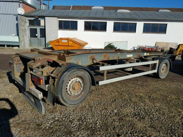 Huffermann HSA 1870 Abrollanhänger Deutsche Maschine - Remolque multilift/ Portacontenedores de cadenas: foto 3 Huffermann HSA 1870 Abrollanhänger Deutsche Maschine - Remolque multilift/ Portacontenedores de cadenas: foto 3