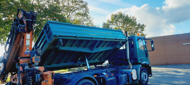 Camión volquete, Camión grúa Iveco ML180E28K 4x2 mit Kran/Funk/Greifer: foto 6