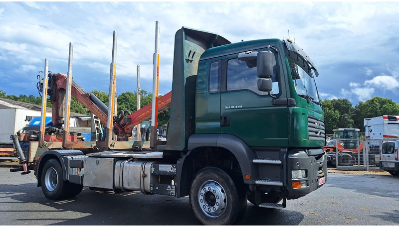MAN TGA 18.480 Holz LKW - Camión forestal, Camión grúa: foto 2 MAN TGA 18.480 Holz LKW - Camión forestal, Camión grúa: foto 2