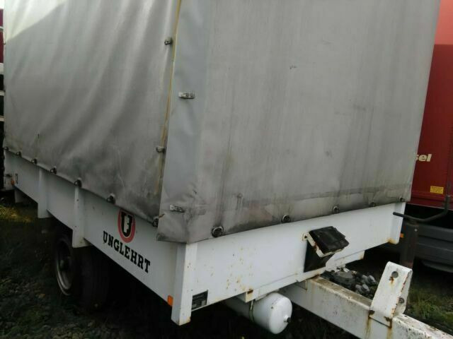 MEUSBURGER Moessbauer Hänger mit Flaschenzug /Kran/Ladehilf - Remolque con toldo: foto 1 MEUSBURGER Moessbauer Hänger mit Flaschenzug /Kran/Ladehilf - Remolque con toldo: foto 1
