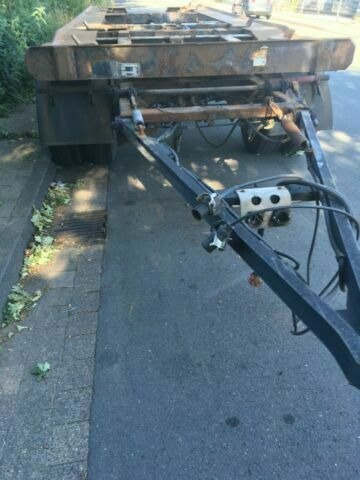 Meiller K18 ZL5,0 Deutsches Fahrzeug - Remolque multilift/ Portacontenedores de cadenas: foto 1 Meiller K18 ZL5,0 Deutsches Fahrzeug - Remolque multilift/ Portacontenedores de cadenas: foto 1