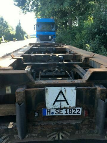 Meiller K18 ZL5,0 Deutsches Fahrzeug - Remolque multilift/ Portacontenedores de cadenas: foto 2 Meiller K18 ZL5,0 Deutsches Fahrzeug - Remolque multilift/ Portacontenedores de cadenas: foto 2