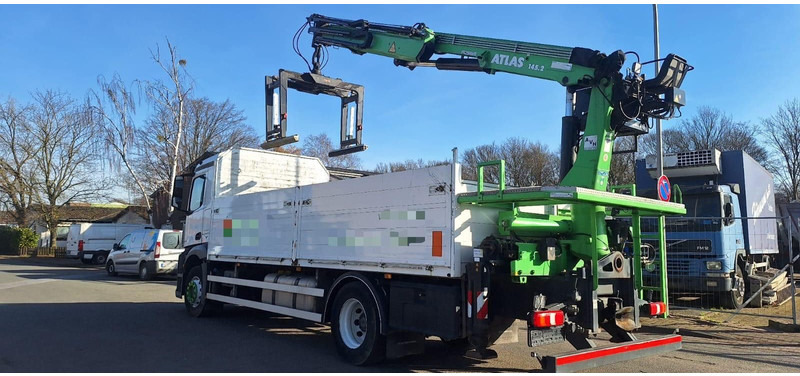 Mercedes-Benz 1835 Antos 4x2 Klima 1-Hand - Camión caja abierta, Camión grúa: foto 2 Mercedes-Benz 1835 Antos 4x2 Klima 1-Hand - Camión caja abierta, Camión grúa: foto 2