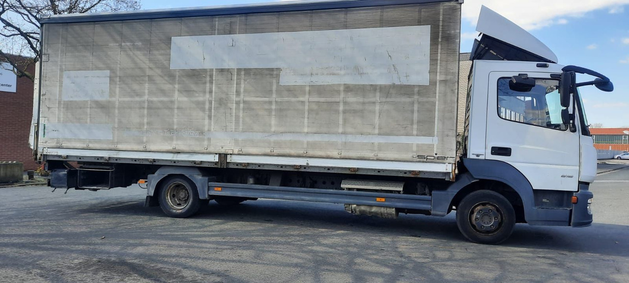 Mercedes-Benz 816 Atego 4x2 Plane Spriegel Klima - Furgoneta con lona: foto 1 Mercedes-Benz 816 Atego 4x2 Plane Spriegel Klima - Furgoneta con lona: foto 1