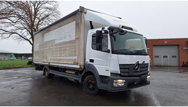 Camión lona Mercedes-Benz 816 Atego 4x2 Plane Spriegel Klima: foto 7