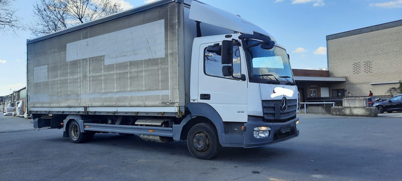 Camión lona Mercedes-Benz 816 Atego 4x2 Plane Spriegel Klima: foto 6