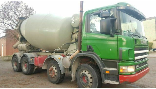 Scania 124-380PS 8x4 9-Qubik Stetter Euro:4 ZF-Schalte - Camión hormigonera: foto 1 Scania 124-380PS 8x4 9-Qubik Stetter Euro:4 ZF-Schalte - Camión hormigonera: foto 1