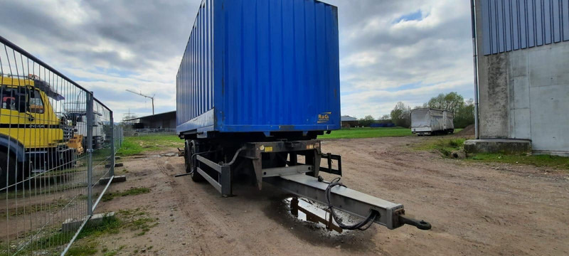 Schmitz Cargobull Containeranhänger mit Container - Remolque portacontenedore/ Intercambiable: foto 4 Schmitz Cargobull Containeranhänger mit Container - Remolque portacontenedore/ Intercambiable: foto 4