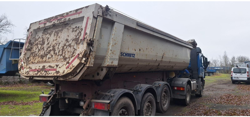 Schmitz Cargobull Kippmulde 26 Kubik Stahlaufbau - Semirremolque volquete: foto 2 Schmitz Cargobull Kippmulde 26 Kubik Stahlaufbau - Semirremolque volquete: foto 2