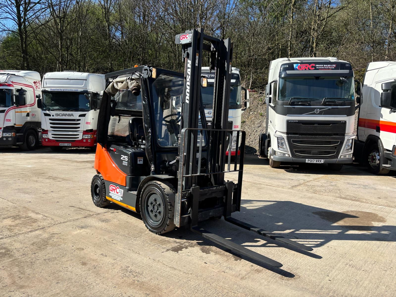 Carretilla elevadora diésel 2012 DOOSAN D25S-5 Forklift: foto 7