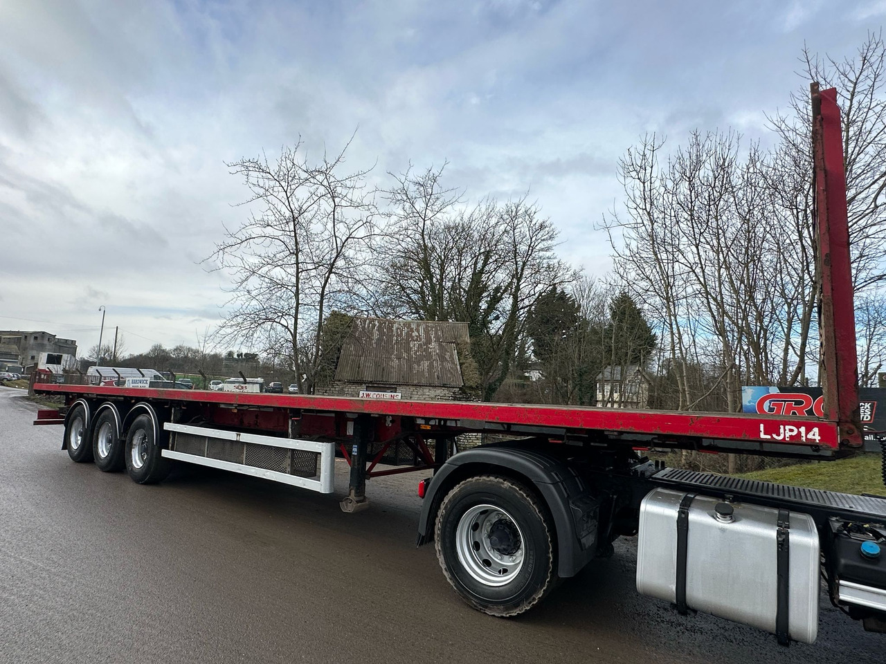 SDC triaxle Trailer - Semirremolque plataforma/ Caja abierta: foto 4 SDC triaxle Trailer - Semirremolque plataforma/ Caja abierta: foto 4