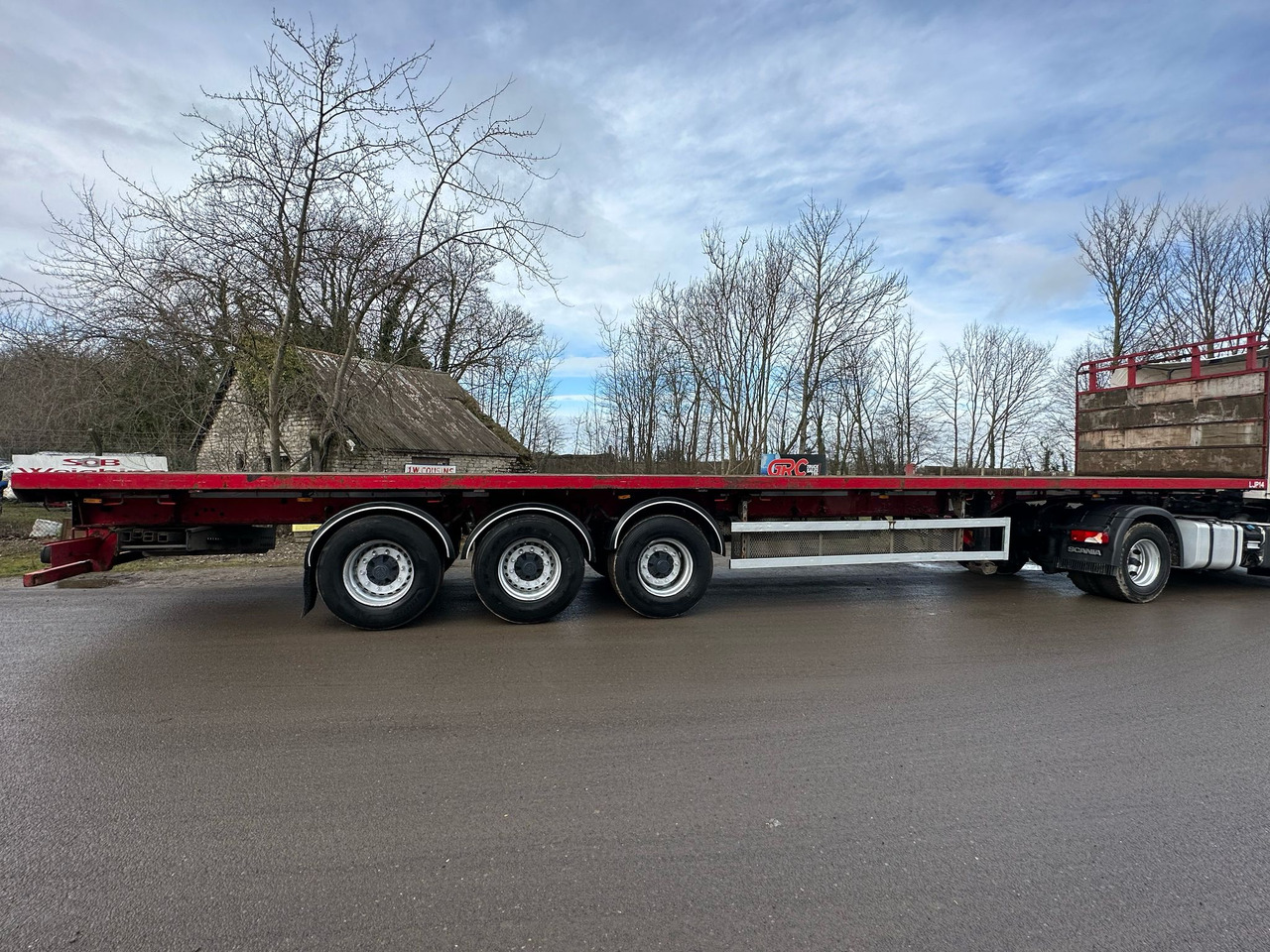 SDC triaxle Trailer - Semirremolque plataforma/ Caja abierta: foto 2 SDC triaxle Trailer - Semirremolque plataforma/ Caja abierta: foto 2