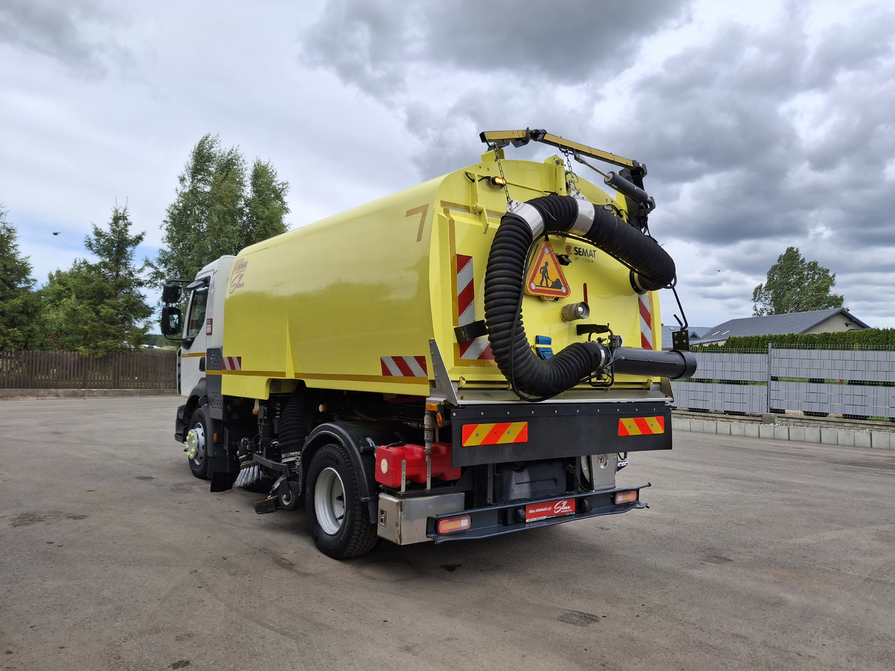 RENAULT D16 Zamiatarka Kehrmaschine SEMAT Zoeller FAUN Karcher Szczotki L/R Hydrostat Euro 6 PM10 Rura Do Liści - Barredora vial: foto 4 RENAULT D16 Zamiatarka Kehrmaschine SEMAT Zoeller FAUN Karcher Szczotki L/R Hydrostat Euro 6 PM10 Rura Do Liści - Barredora vial: foto 4