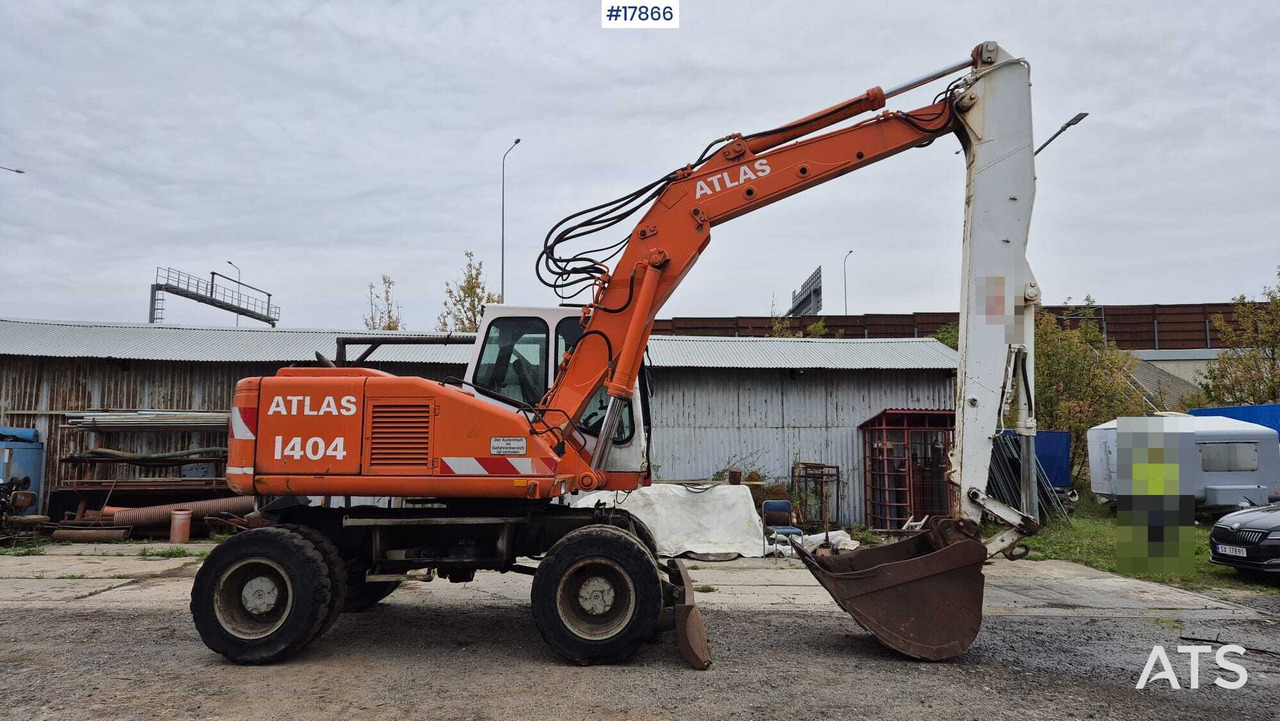 Excavadora de ruedas 1995 Atlas 1404: foto 10 Excavadora de ruedas 1995 Atlas 1404: foto 10