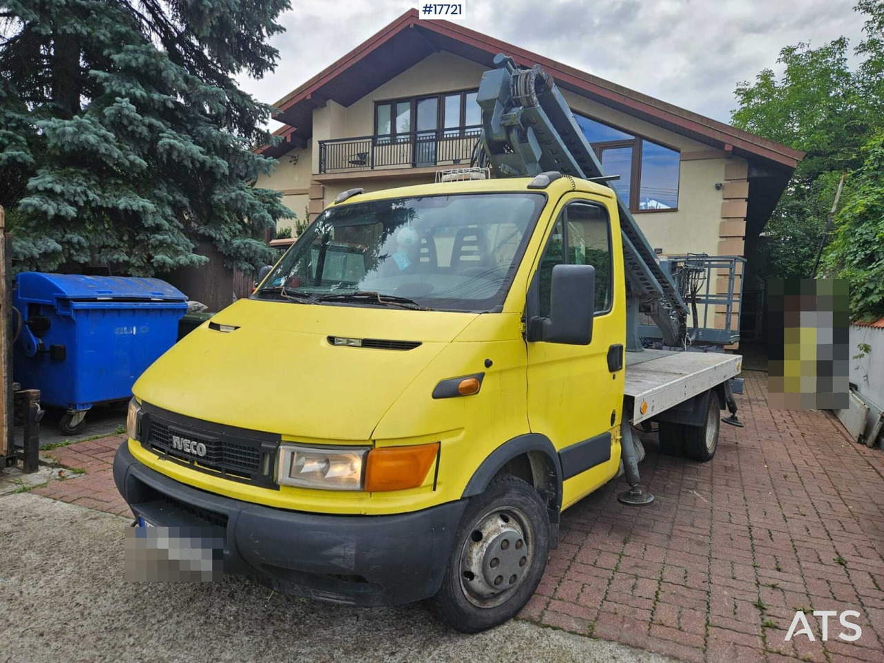 2000 Iveco Daily 35C11 - Plataforma elevadora remolcable: foto 4 2000 Iveco Daily 35C11 - Plataforma elevadora remolcable: foto 4