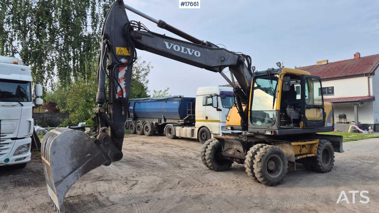 2004 Volvo EW 160B - Excavadora de ruedas: foto 1 2004 Volvo EW 160B - Excavadora de ruedas: foto 1