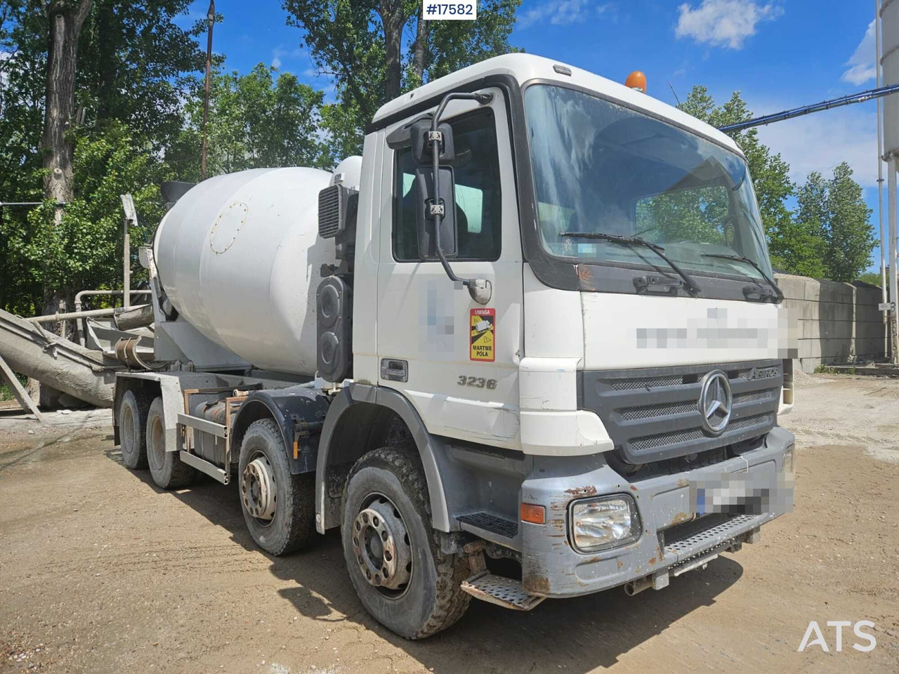 2005 Mercedes-Benz Actros 3236 - Camión hormigonera: foto 4 2005 Mercedes-Benz Actros 3236 - Camión hormigonera: foto 4