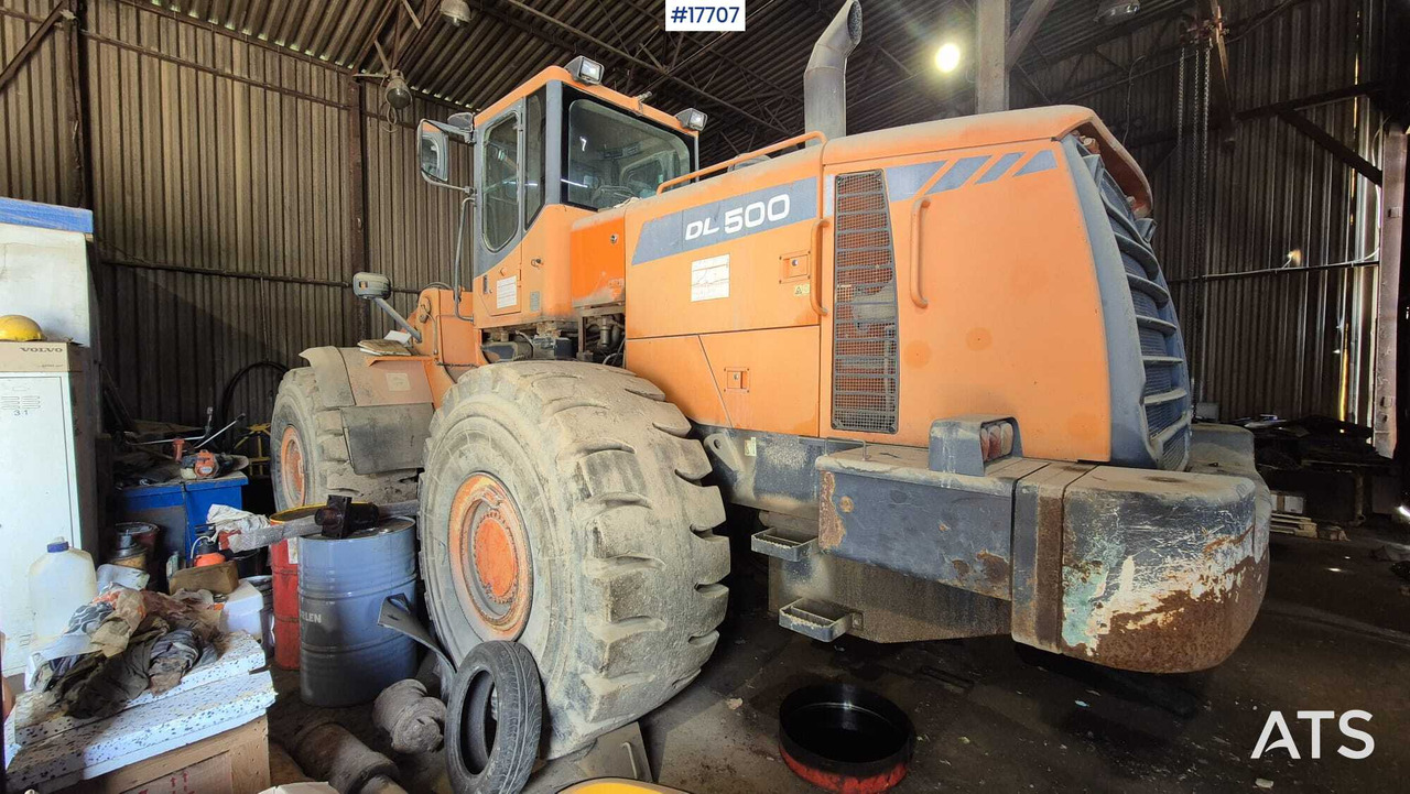 2008 Doosan DL500 (object to repair) - Cargadora de ruedas: foto 4 2008 Doosan DL500 (object to repair) - Cargadora de ruedas: foto 4