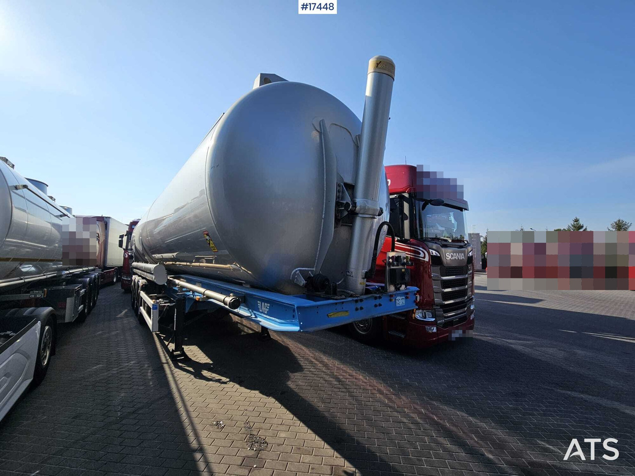 2018 Lag 0-3-TI silos do materiałów sypkich - Semirremolque silo: foto 3 2018 Lag 0-3-TI silos do materiałów sypkich - Semirremolque silo: foto 3