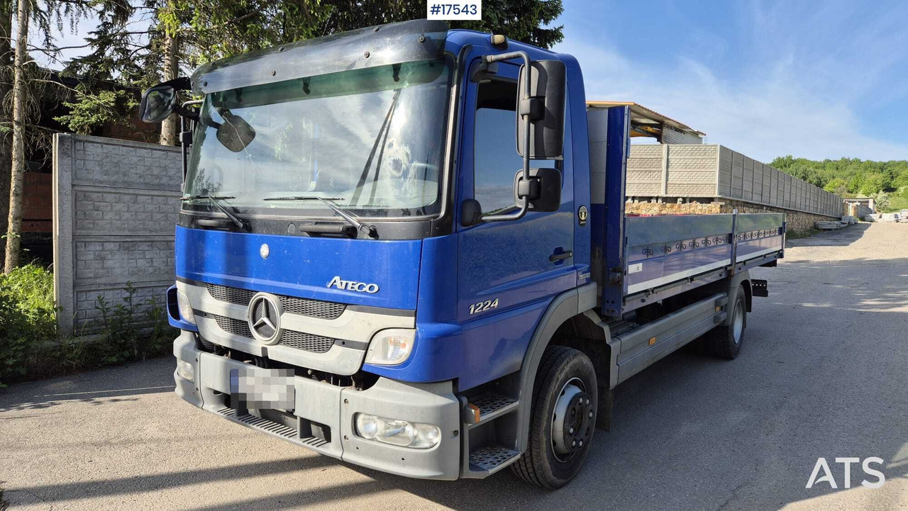 Box truck Mercedes-Benz ATEGO 1224 (2011) - Camión caja abierta: foto 3 Box truck Mercedes-Benz ATEGO 1224 (2011) - Camión caja abierta: foto 3