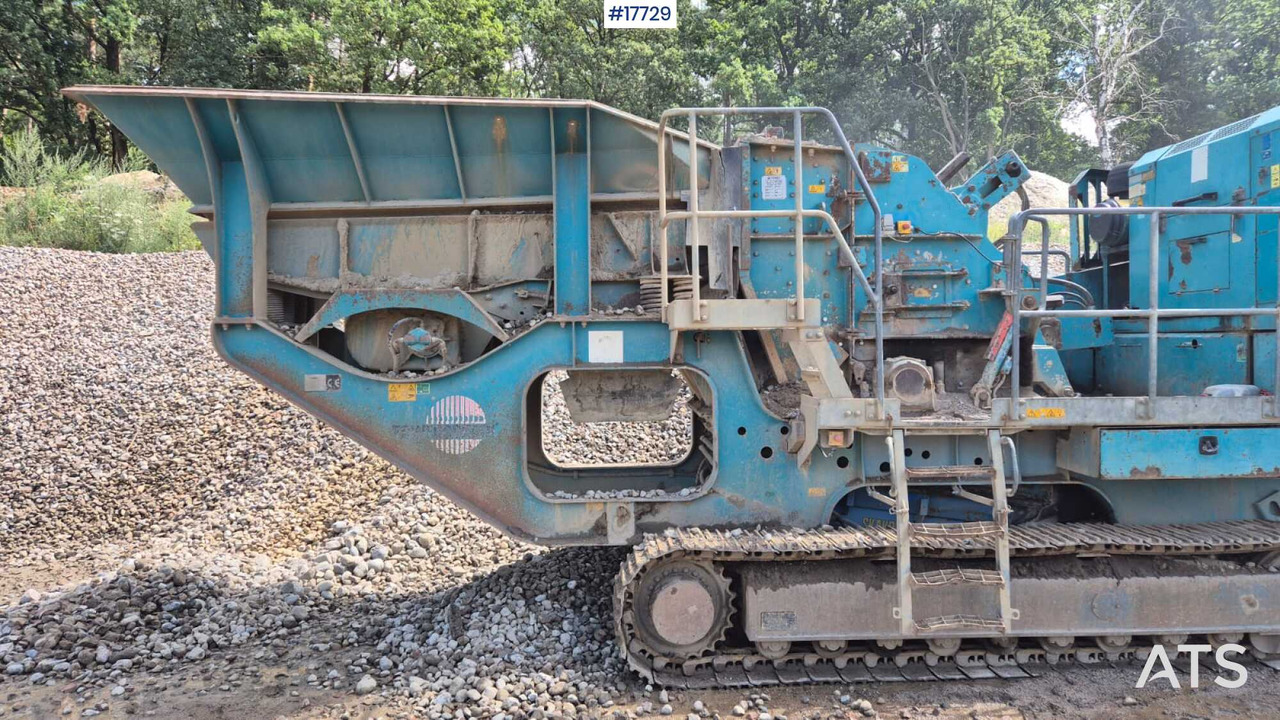 Leasing de  POWERSCREEN TEREX XH250 Mobile Impact Crusher (2012) POWERSCREEN TEREX XH250 Mobile Impact Crusher (2012): foto 6