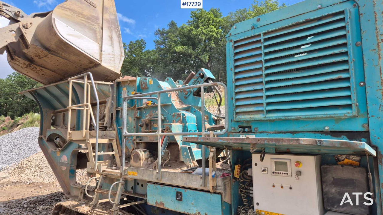 Leasing de  POWERSCREEN TEREX XH250 Mobile Impact Crusher (2012) POWERSCREEN TEREX XH250 Mobile Impact Crusher (2012): foto 12