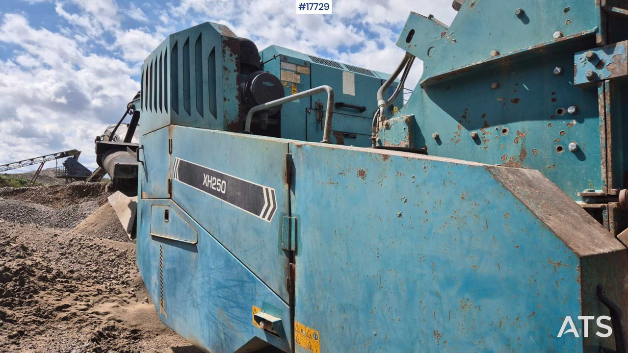 Leasing de  POWERSCREEN TEREX XH250 Mobile Impact Crusher (2012) POWERSCREEN TEREX XH250 Mobile Impact Crusher (2012): foto 14