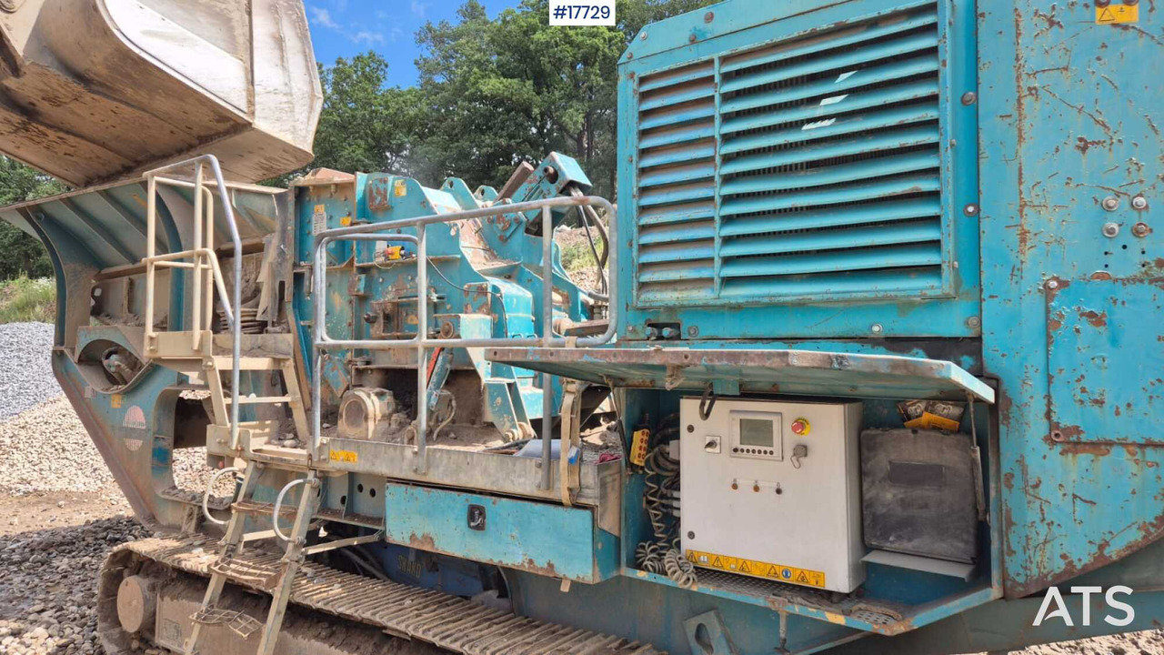 Leasing de  POWERSCREEN TEREX XH250 Mobile Impact Crusher (2012) POWERSCREEN TEREX XH250 Mobile Impact Crusher (2012): foto 19
