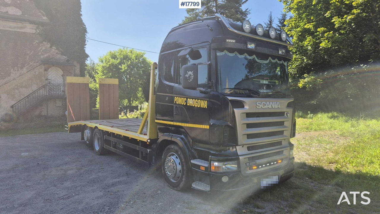 Tow truck / Roadside assistance SCANIA 6x2 R420 (2005) - Grua de remolque autos: foto 1 Tow truck / Roadside assistance SCANIA 6x2 R420 (2005) - Grua de remolque autos: foto 1