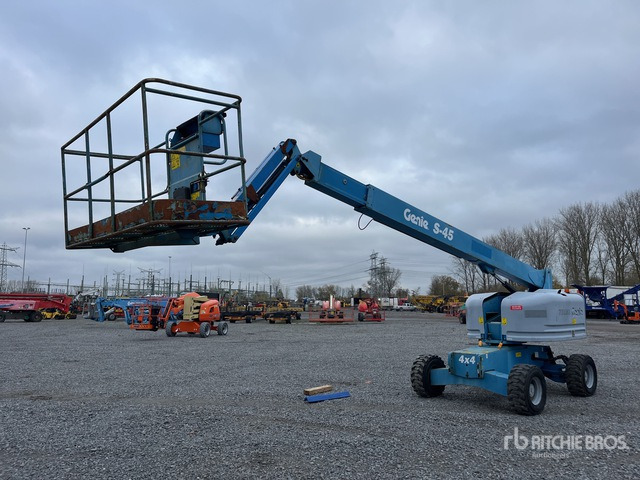 2006 Genie S-45 4WD Diesel Telescopic Boom Lift - Plataforma telescopica: foto 4 2006 Genie S-45 4WD Diesel Telescopic Boom Lift - Plataforma telescopica: foto 4