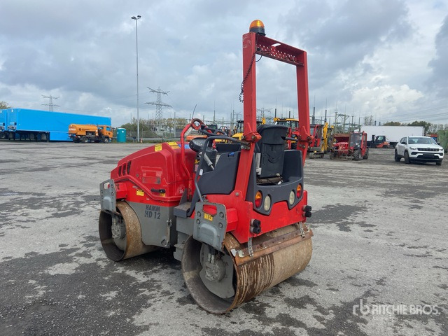 2010 Hamm HD12VV Dubbele trommelwals - Apisonadora de asfalto: foto 3 2010 Hamm HD12VV Dubbele trommelwals - Apisonadora de asfalto: foto 3