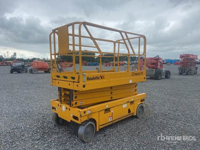 2012 Haulotte Compact 10 Electric Scissor Lift - Plataforma de tijeras: foto 1 2012 Haulotte Compact 10 Electric Scissor Lift - Plataforma de tijeras: foto 1