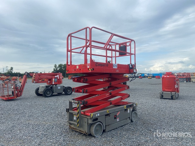 2012 Haulotte Compact 10 Electric Scissor Lift - Plataforma de tijeras: foto 2 2012 Haulotte Compact 10 Electric Scissor Lift - Plataforma de tijeras: foto 2