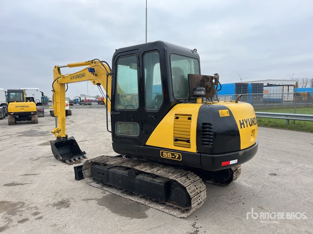 2013 Hyundai R55-7 Tracked Excavator - Excavadora de cadenas: foto 2 2013 Hyundai R55-7 Tracked Excavator - Excavadora de cadenas: foto 2