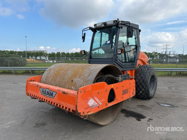 2014 Hamm 3411 Smooth Drum Compactor - Desbrozadora de martillos/ Trituradora: foto 1 2014 Hamm 3411 Smooth Drum Compactor - Desbrozadora de martillos/ Trituradora: foto 1
