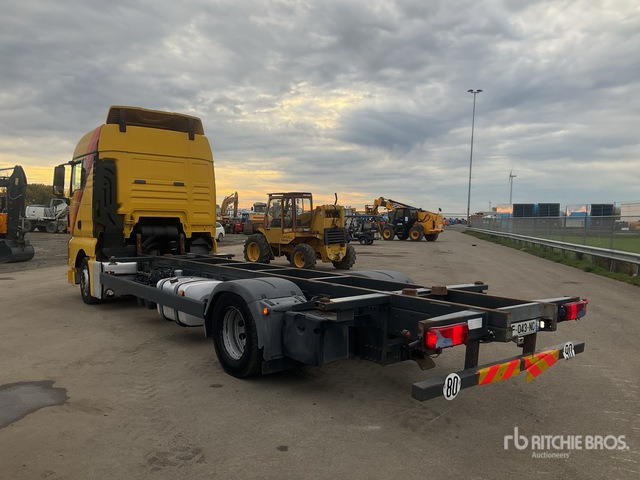 2014 MAN TGX 18.400 4x2 Sleeper Container Truck - Camión portacontenedore/ Intercambiable: foto 4 2014 MAN TGX 18.400 4x2 Sleeper Container Truck - Camión portacontenedore/ Intercambiable: foto 4