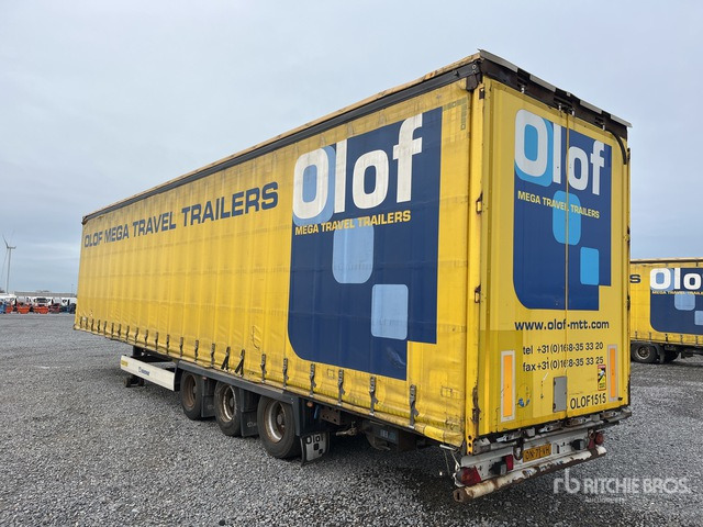 2015 Krone Mega Sattelauflieger Curtain Side Trailer - Remolque con toldo: foto 2 2015 Krone Mega Sattelauflieger Curtain Side Trailer - Remolque con toldo: foto 2