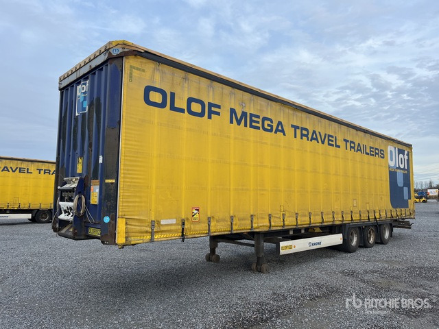 2015 Krone Mega Sattelauflieger Tri/A Curtain Side Trailer - Remolque con toldo: foto 1 2015 Krone Mega Sattelauflieger Tri/A Curtain Side Trailer - Remolque con toldo: foto 1
