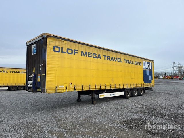 2015 Krone Mega Sattelauflieger Tri/A Curtain Side Trailer - Remolque con toldo: foto 1 2015 Krone Mega Sattelauflieger Tri/A Curtain Side Trailer - Remolque con toldo: foto 1