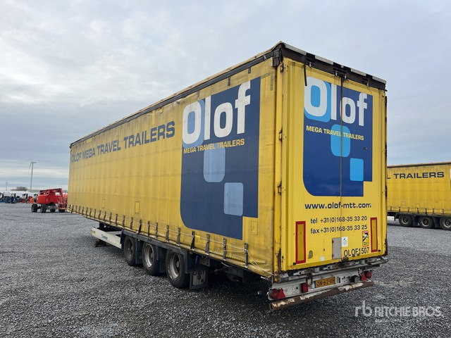 2015 Krone Mega Sattelauflieger Tri/A Curtain Side Trailer - Remolque con toldo: foto 2 2015 Krone Mega Sattelauflieger Tri/A Curtain Side Trailer - Remolque con toldo: foto 2