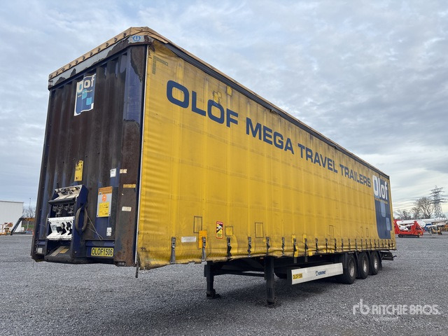 2015 Krone SDP27 Tri/A Curtain Side Trailer - Remolque con toldo: foto 1 2015 Krone SDP27 Tri/A Curtain Side Trailer - Remolque con toldo: foto 1