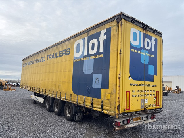 2015 Krone SDP27 Tri/A Curtain Side Trailer - Remolque con toldo: foto 2 2015 Krone SDP27 Tri/A Curtain Side Trailer - Remolque con toldo: foto 2